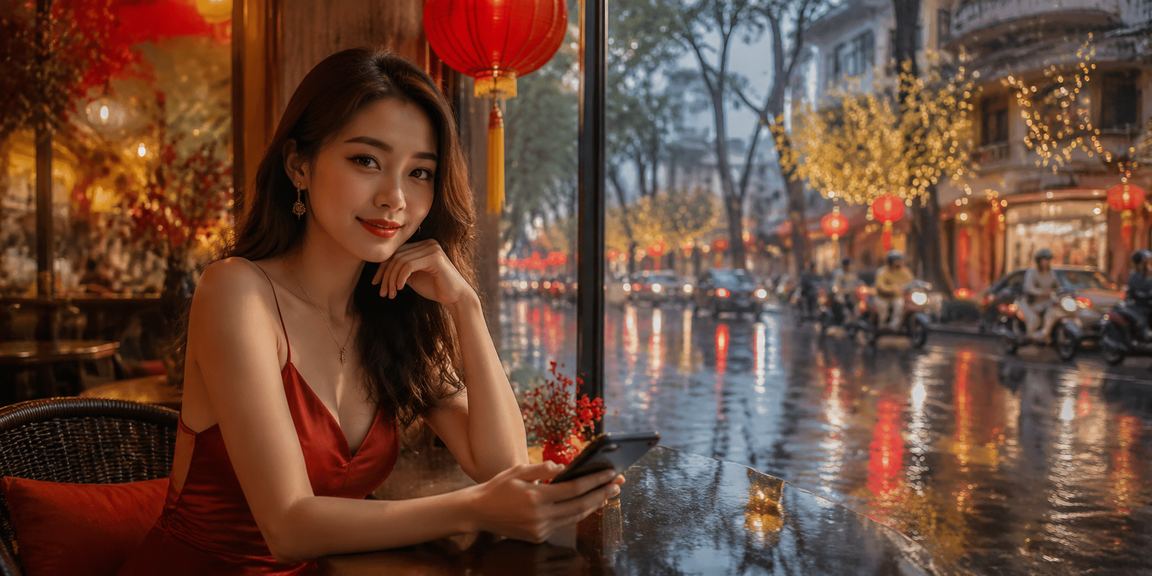 Người chơi phân tích cá cược casino tại TP Hồ Chí Minh bên ly cà phê